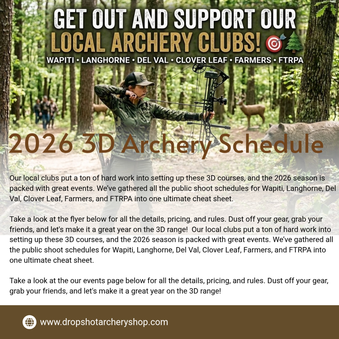🗓️ The 2026 Master Local 3D Archery Schedule