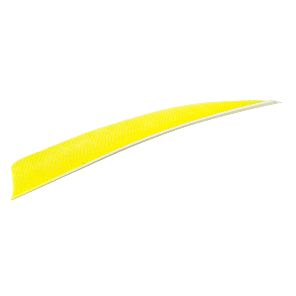 Trueflight Trueflight Shield Cut Feathers Chartreuse 5 In. Lw 100 pk. - Outdoor Gear - DropShot Archery