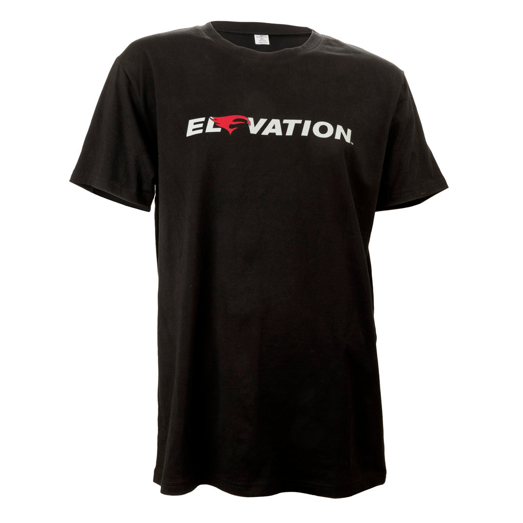 Elevation Elevation Logo T-shirt Black X-large - Archery & Outdoor Gear - DropShot Archery