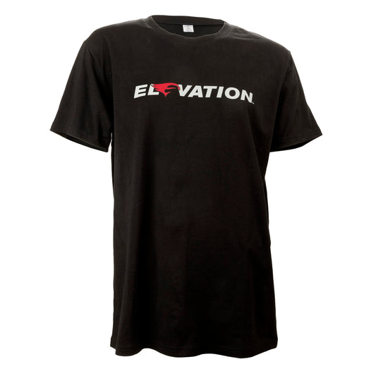 Elevation Elevation Logo T-shirt Black X-large - Archery & Outdoor Gear - DropShot Archery