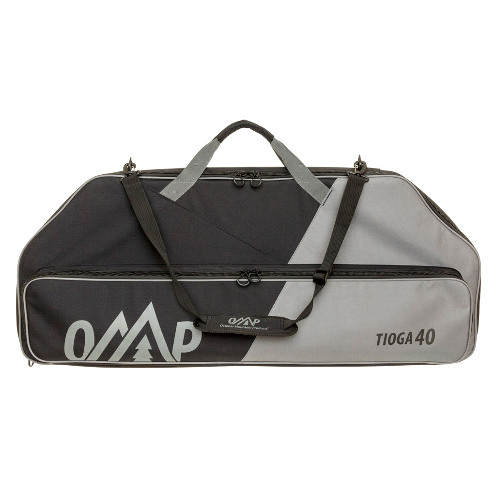 October Mountain October Mountain Tioga 40 Bow Case Black/grey 40 In. - Outdoor Gear - DropShot Archery