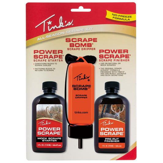 Tinks Tinks Power Scrape All Season Kit Scrape Bomb 4 Oz. - Archery & Outdoor Gear - DropShot Archery