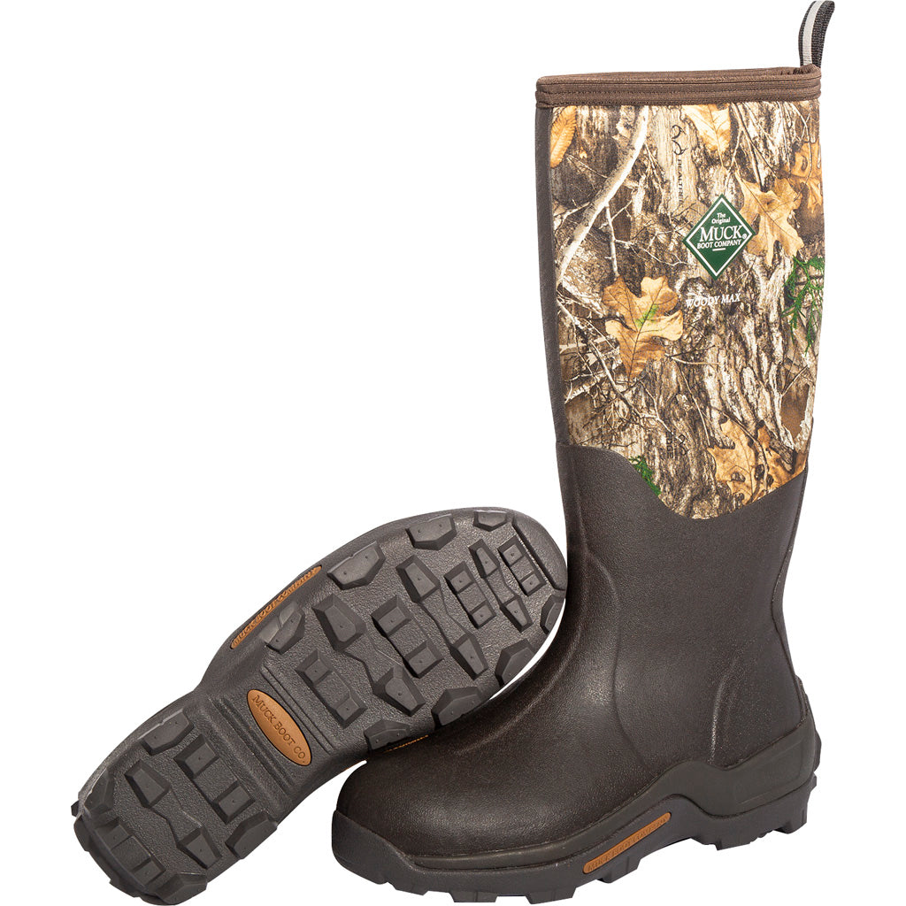 Muck Boots Muck Woody Max Boot Realtree Edge - Outdoor Gear - DropShot Archery
