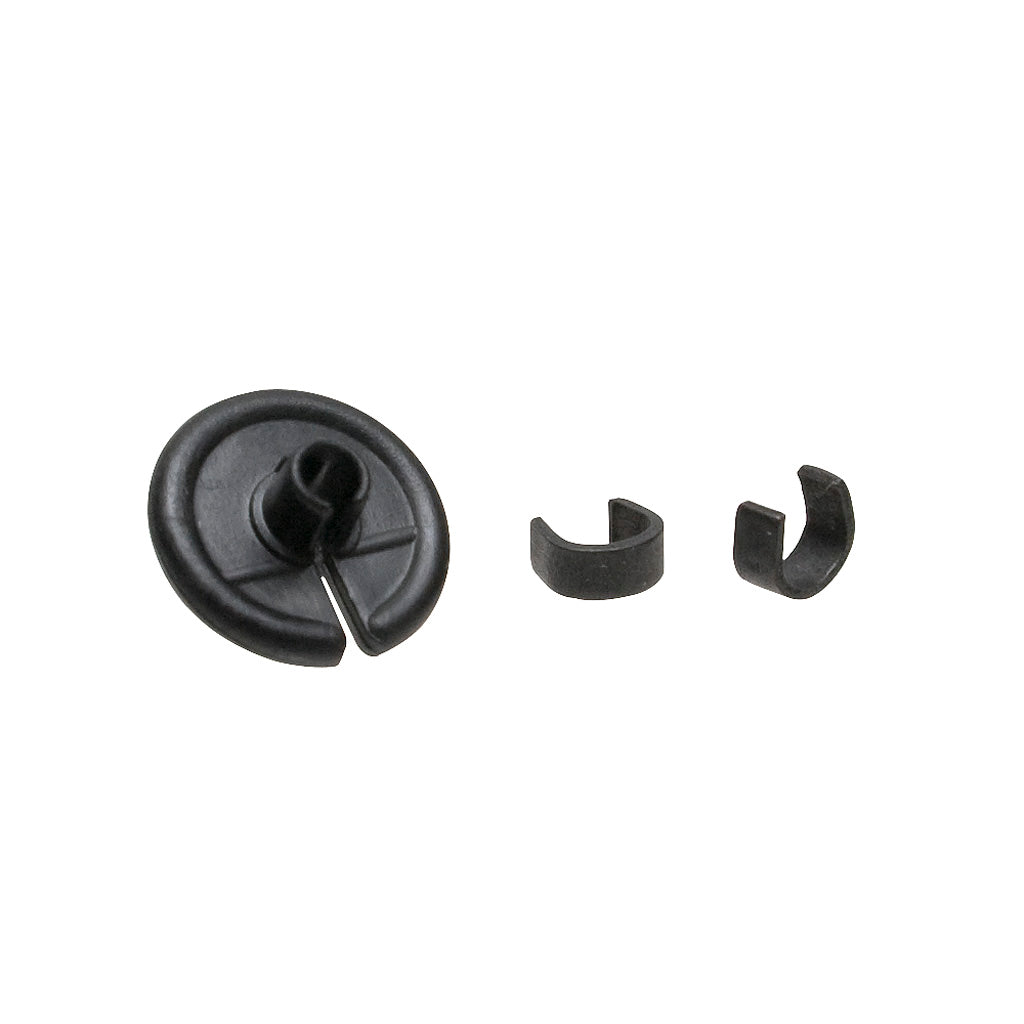 October Mountain October Mountain Pin Point Kisser Button Black 9/16 In. 100 pk. - Outdoor Gear - DropShot Archery