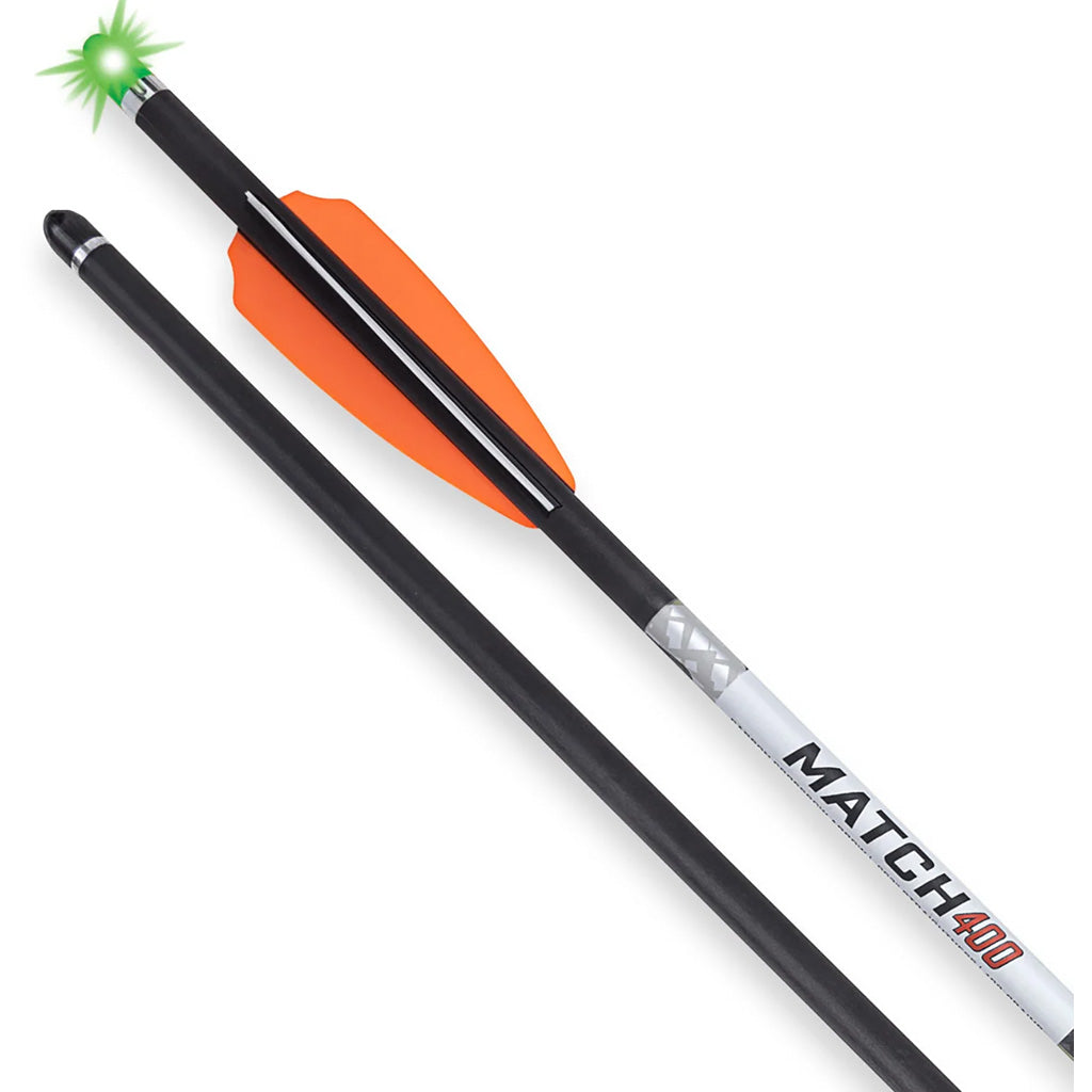 Wicked Ridge Wicked Ridge Match 400 Arrows 20 In. Green Alpha Blaze Nocks 3 pk. - Crossbows - DropShot Archery