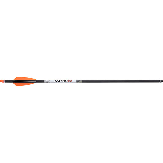 Wicked Ridge Wicked Ridge Match 400 Alpha-Nock Carbon Arrows 20 in. 6 pk. - Imported Draft - DropShot Archery