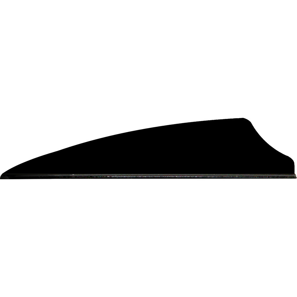 Q2i Q2i Fusion X-II Vanes Black 2.5 in. 100 pk. - Imported Draft - DropShot Archery