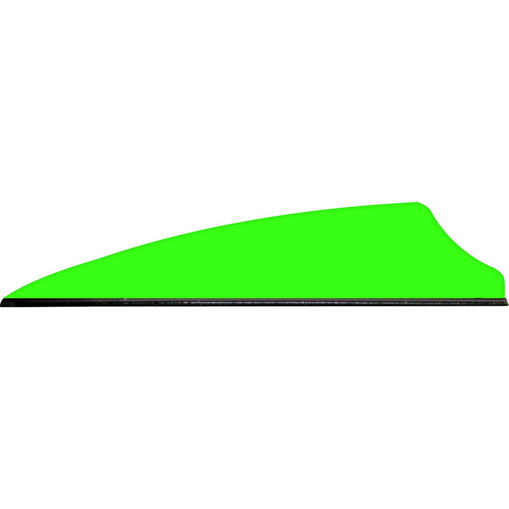 Q2i Q2i Fusion X-II Vanes Neon Green 2.5 in. 100 pk. - Imported Draft - DropShot Archery