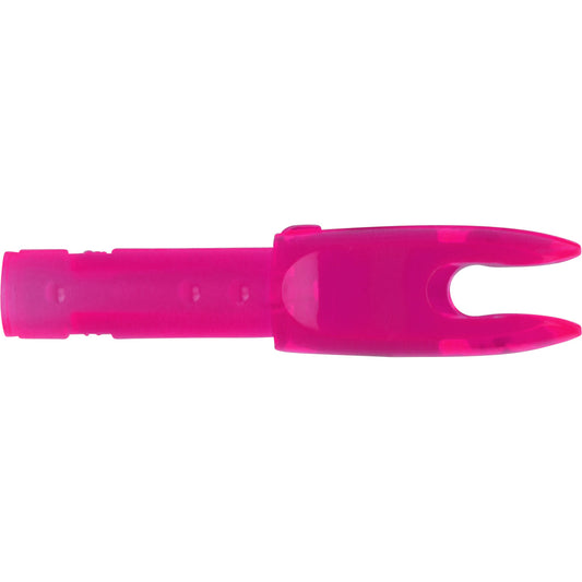 Easton Easton 4mm G Nocks Pink Small Groove 12 pk. - Imported Draft - DropShot Archery