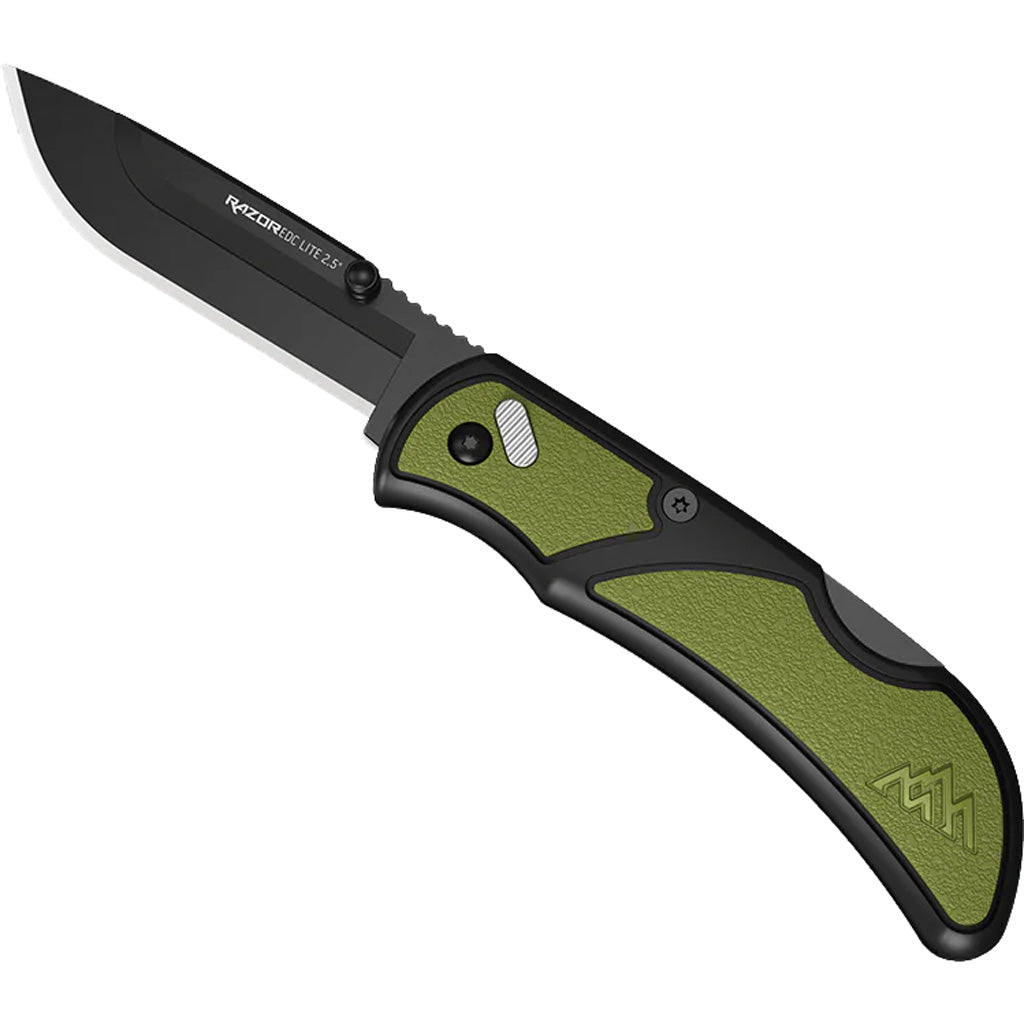 Outdoor Edge Outdoor Edge Razor EDC Lite OD Green 2.5 in. - Imported Draft - DropShot Archery