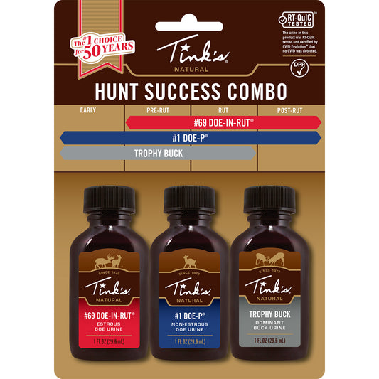Tinks Tink's Hunt Success Kit Natural 1 oz. - Imported Draft - DropShot Archery
