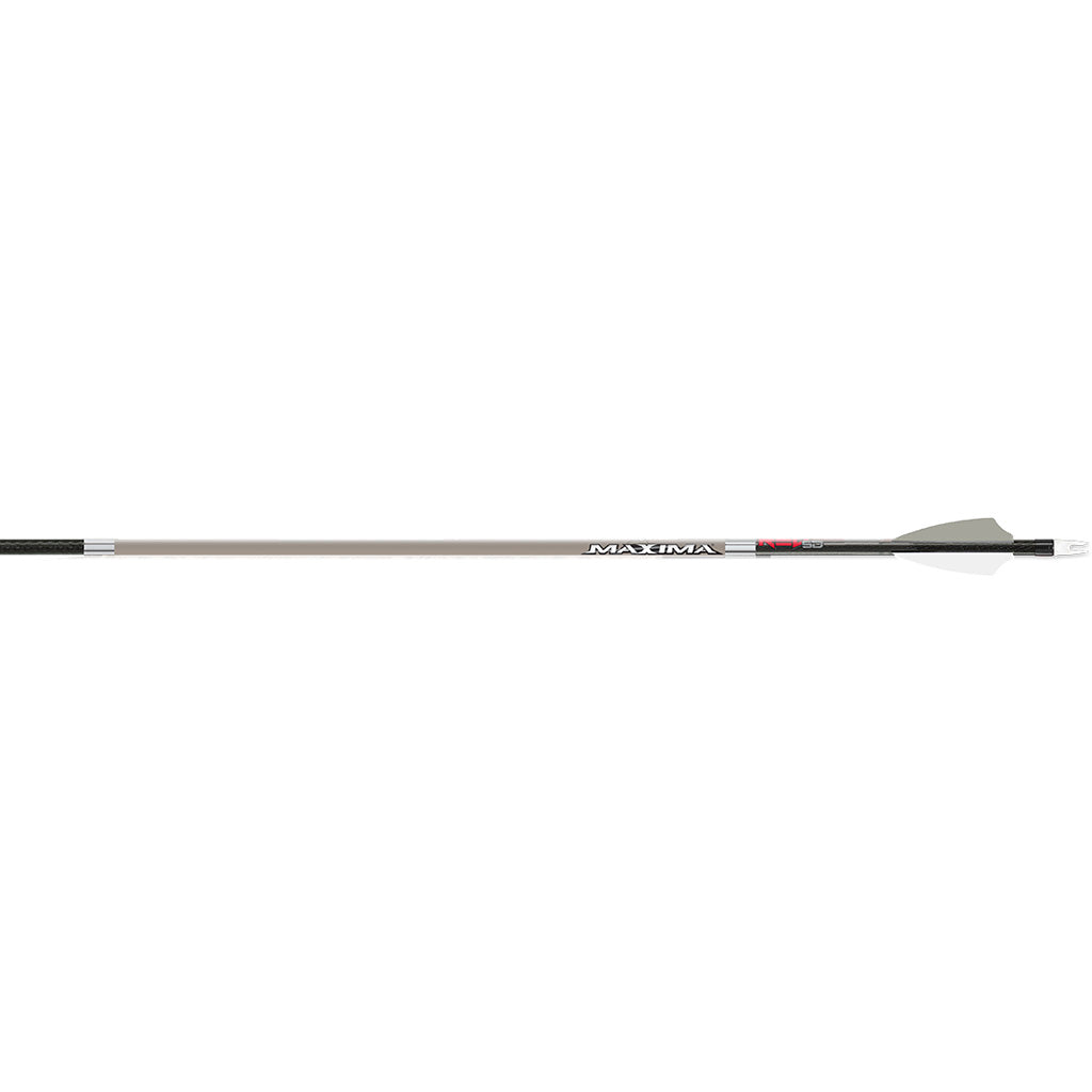 Carbon Express Carbon Express Maxima Red 5mm Stone Gray Arrows 400 6 pk. - Imported Draft - DropShot Archery