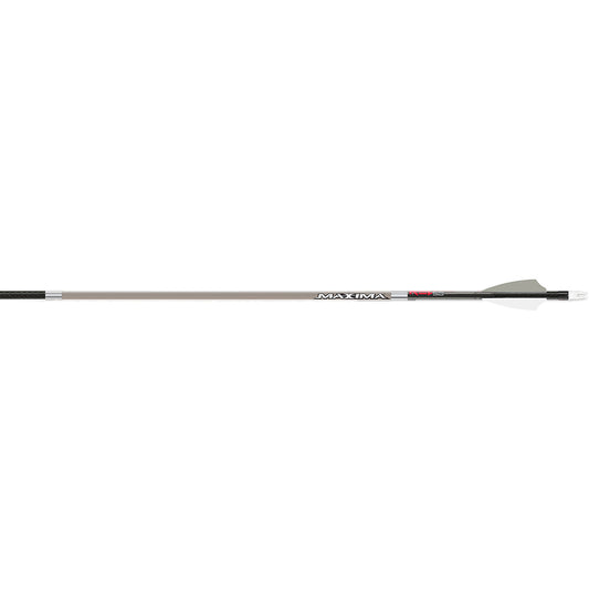 Carbon Express Carbon Express Maxima Red 5mm Stone Gray Arrows 400 6 pk. - Imported Draft - DropShot Archery