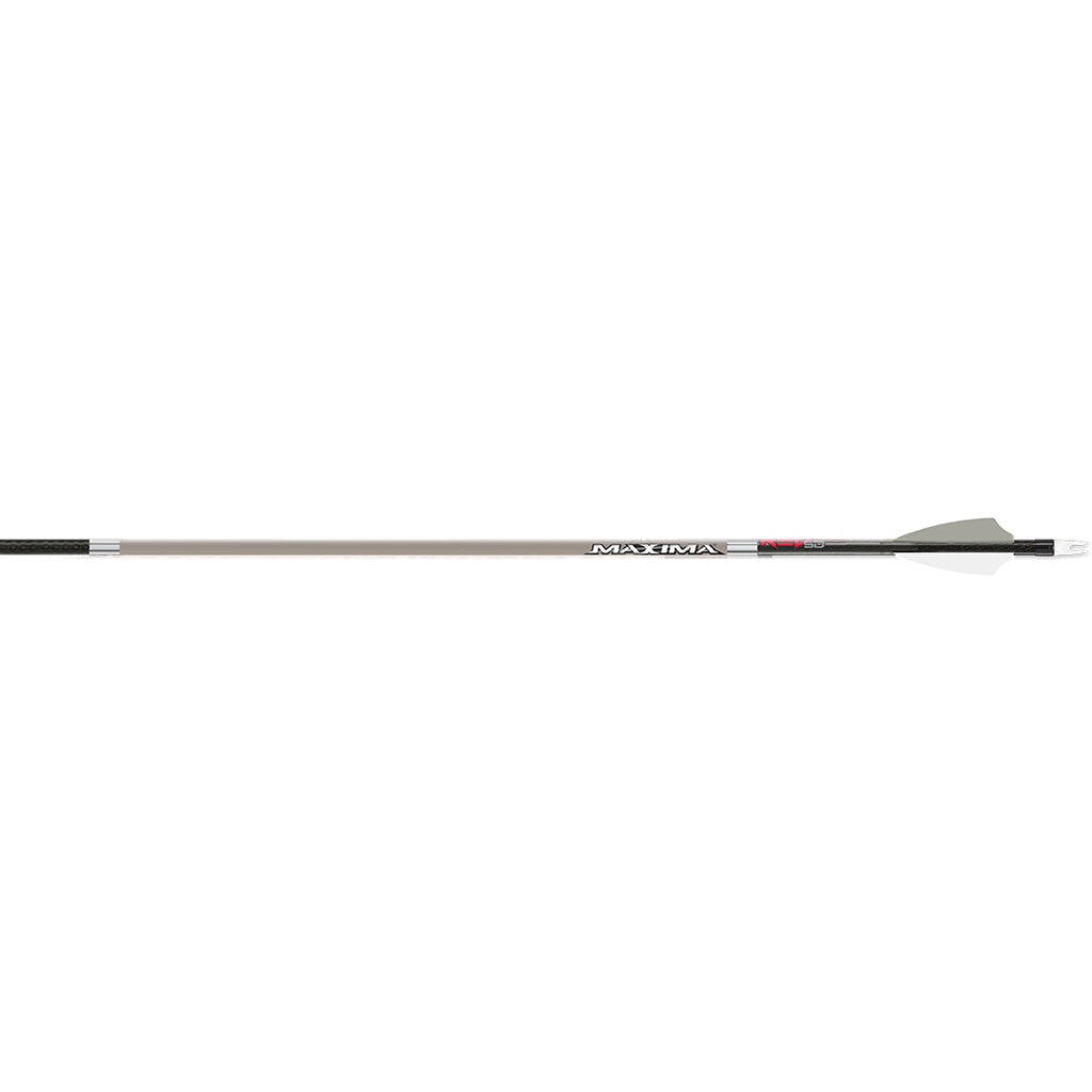 Carbon Express Carbon Express Maxima Red 5mm Stone Gray Arrows 300 6 pk. - Imported Draft - DropShot Archery