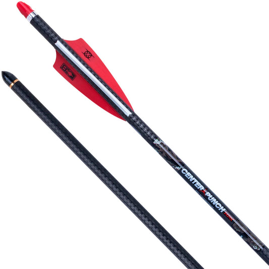 TenPoint TenPoint CenterPunch HPX Carbon Arrows 20 in. Alpha Nock HPX 36 pk. - Imported Draft - DropShot Archery