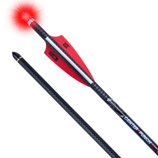 TenPoint TenPoint CenterPunch HPX Alpha Blaze Carbon Arrows 20 in. Alpha Blaze Lighted Nocks 36 pk. - Imported Draft - DropShot Archery
