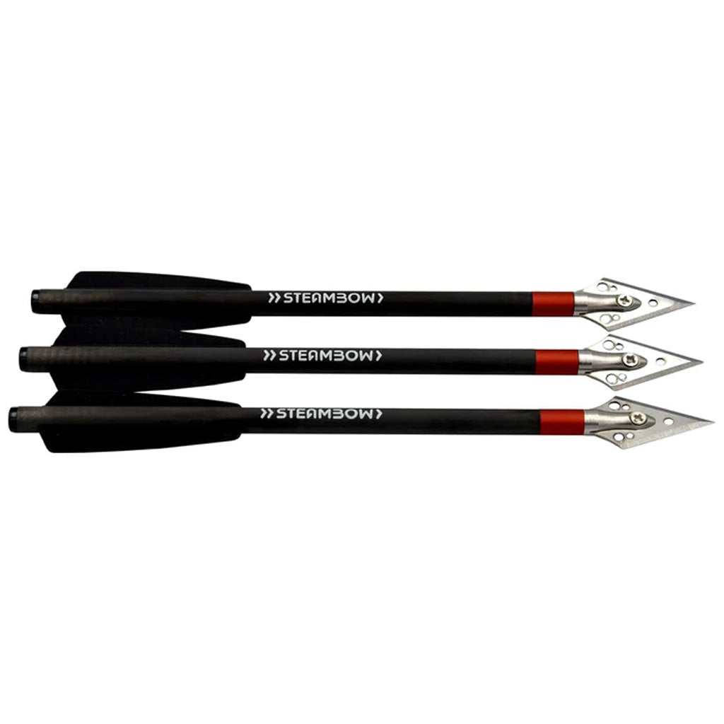 Steambow Steambow Light Broadhead Arrows 3 pk. - Imported Draft - DropShot Archery