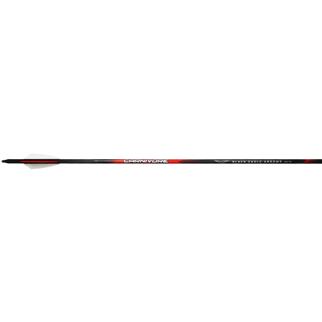 Black Eagle Black Eagle Carnivore Arrows .001 250 2.5 in. Shield Cut 6 pk. - Imported Draft - DropShot Archery