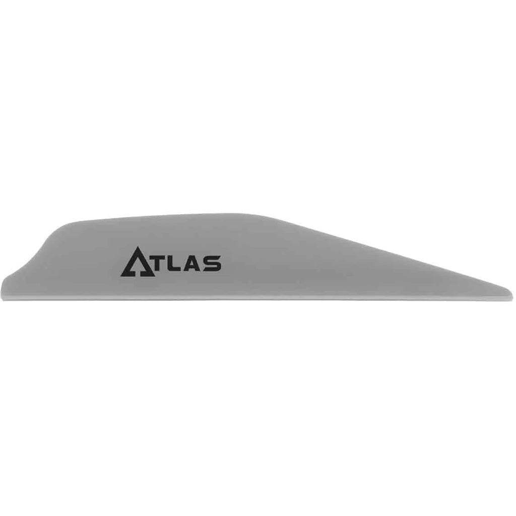 Bohning Bohning Atlas Vanes Silver 100 pk. - Imported Draft - DropShot Archery