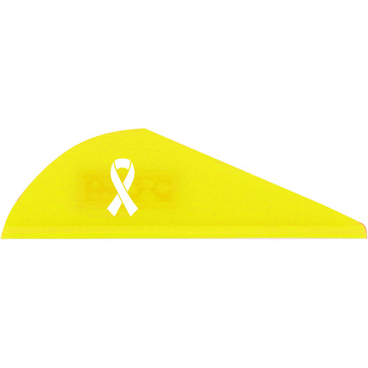 Bohning Blazer Vanes Awareness Neon Yellow 36 pk.