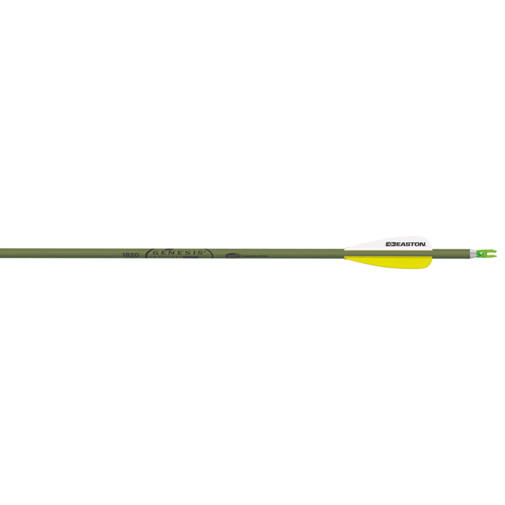 Easton Easton Genesis Arrows OD Green 36 pk. - Imported Draft - DropShot Archery