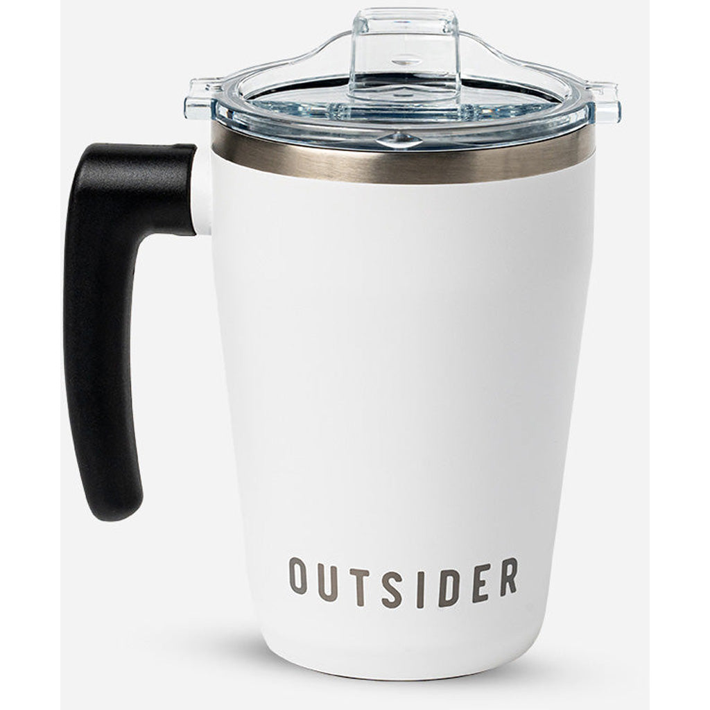 Outsider Outsider The AM Travel Mug White - Imported Draft - DropShot Archery