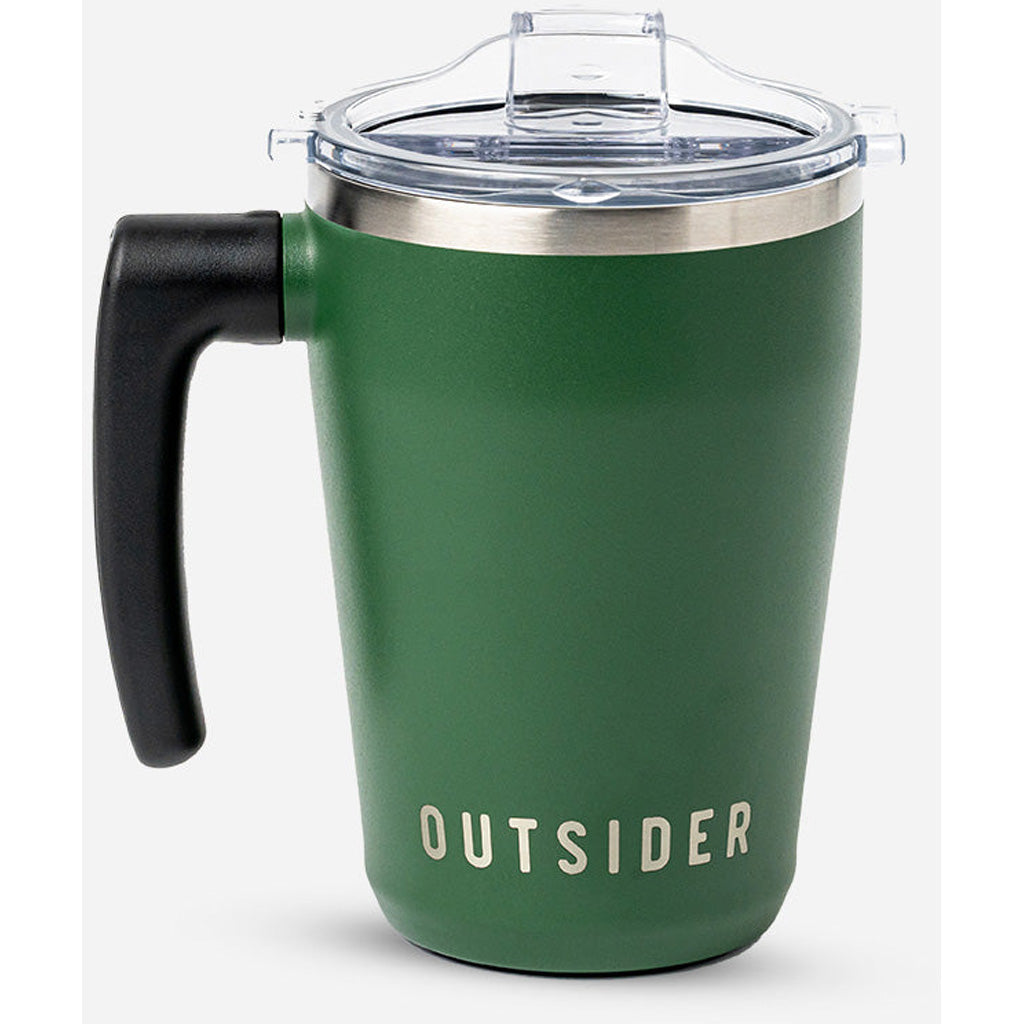 Outsider Outsider The AM Travel Mug Green - Imported Draft - DropShot Archery