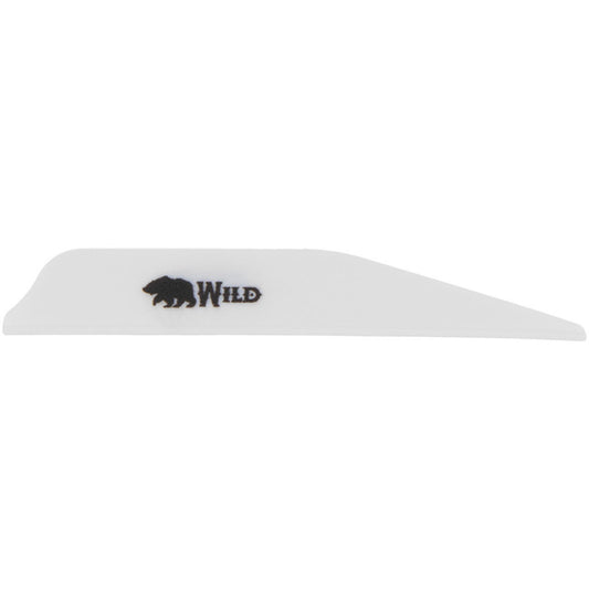 Bohning Bohning Wild Vanes 3 in. White 100 pk. - Imported Draft - DropShot Archery