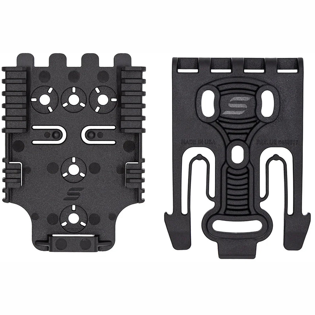 Safariland Safariland Quick2 Locking System Kit Fork & Receiver Black - Imported Draft - DropShot Archery