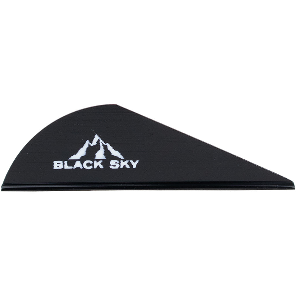 Bohning Bohning Black Sky Vane 2 In. Black 100 pk. - Archery & Outdoor Gear - DropShot Archery