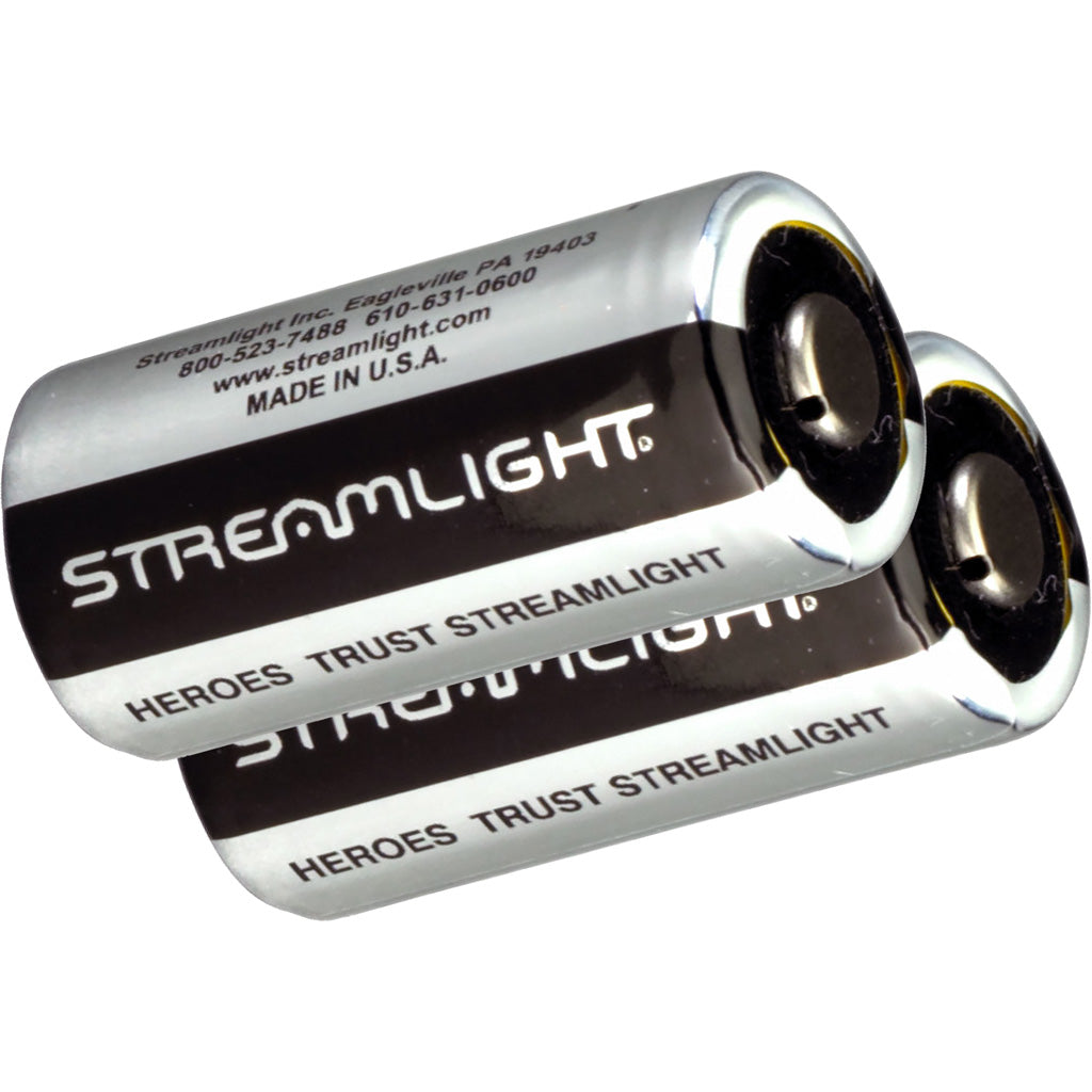 Streamlight Streamlight Lithium Batteries CR123A 2 Pack - Imported Draft - DropShot Archery