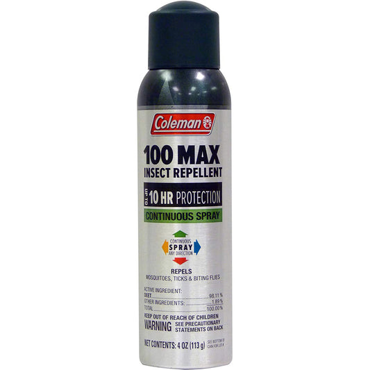 Coleman Coleman Max Insect Repellent 6oz-100% Deet-BOV Continuous Spray - Imported Draft - DropShot Archery