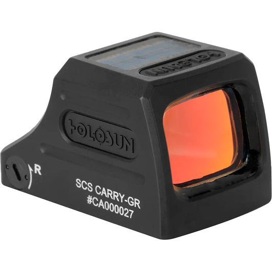 Holosun Holosun SCS Carry Enclosed Red Dot Green Dot 32 MOA Circle K Cut - Imported Draft - DropShot Archery