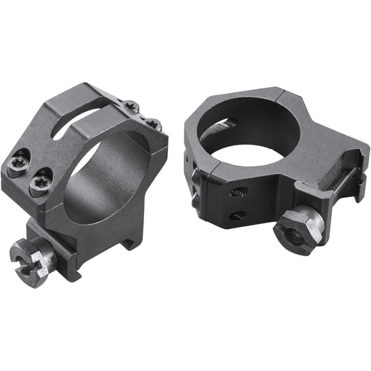 Weaver Weaver Classic 4Hole Skeleton Rings Matte Black 30mm XHigh Clamshell Pack - Imported Draft - DropShot Archery
