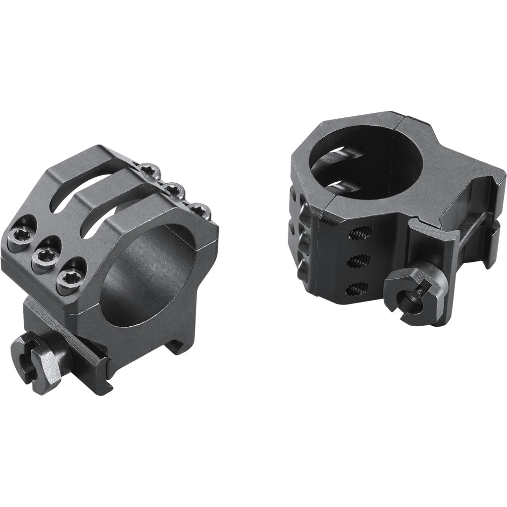 Weaver Classic 6Hole Skeleton Rings Matte Black 1 High Clamshell Pack