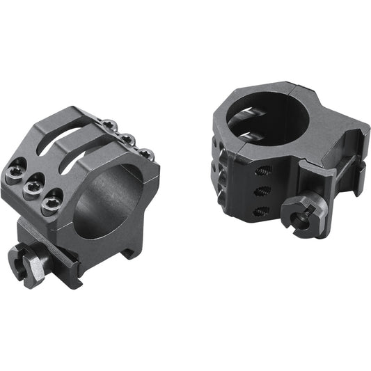 Weaver Classic 6Hole Skeleton Rings Matte Black 1 High Clamshell Pack