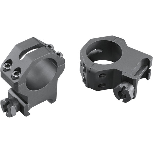 Weaver Weaver Tactical 4Hole Picatinny Ring Matte Black 1" XHigh Clamshell Pack - Imported Draft - DropShot Archery