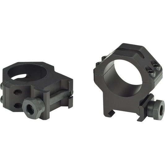 Weaver Weaver Tactical 4Hole Picatinny Ring Matte Black 1" High Clamshell Pack - Imported Draft - DropShot Archery