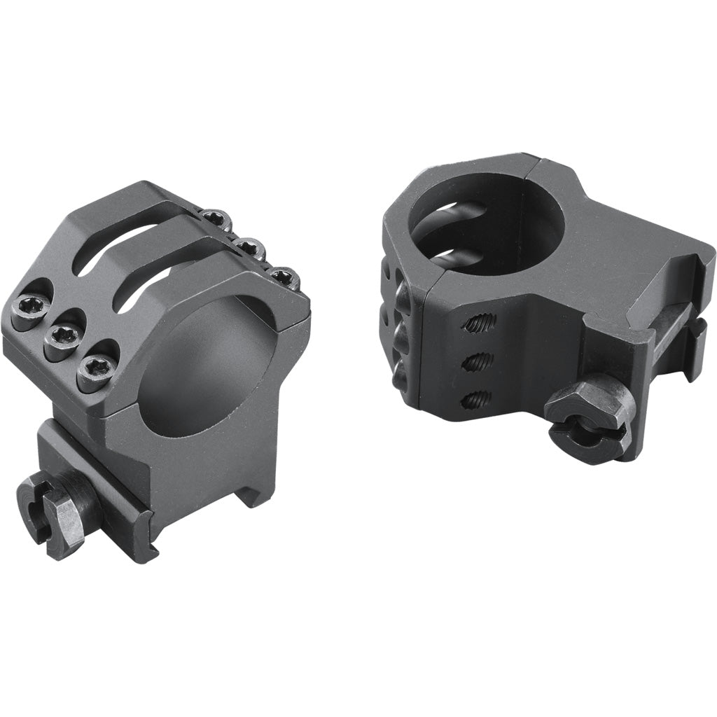 Weaver Weaver Tactical 6Hole Picatinny Ring Matte Black 1" XXHigh Clamshell Pack - Imported Draft - DropShot Archery