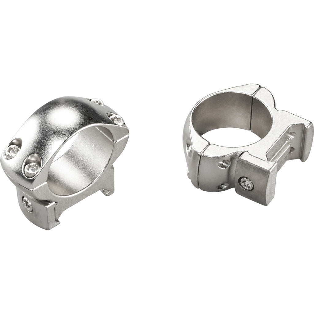 Weaver Weaver Grand Slam Steel Rings Silver 1" Medium Clamshell Pack - Imported Draft - DropShot Archery