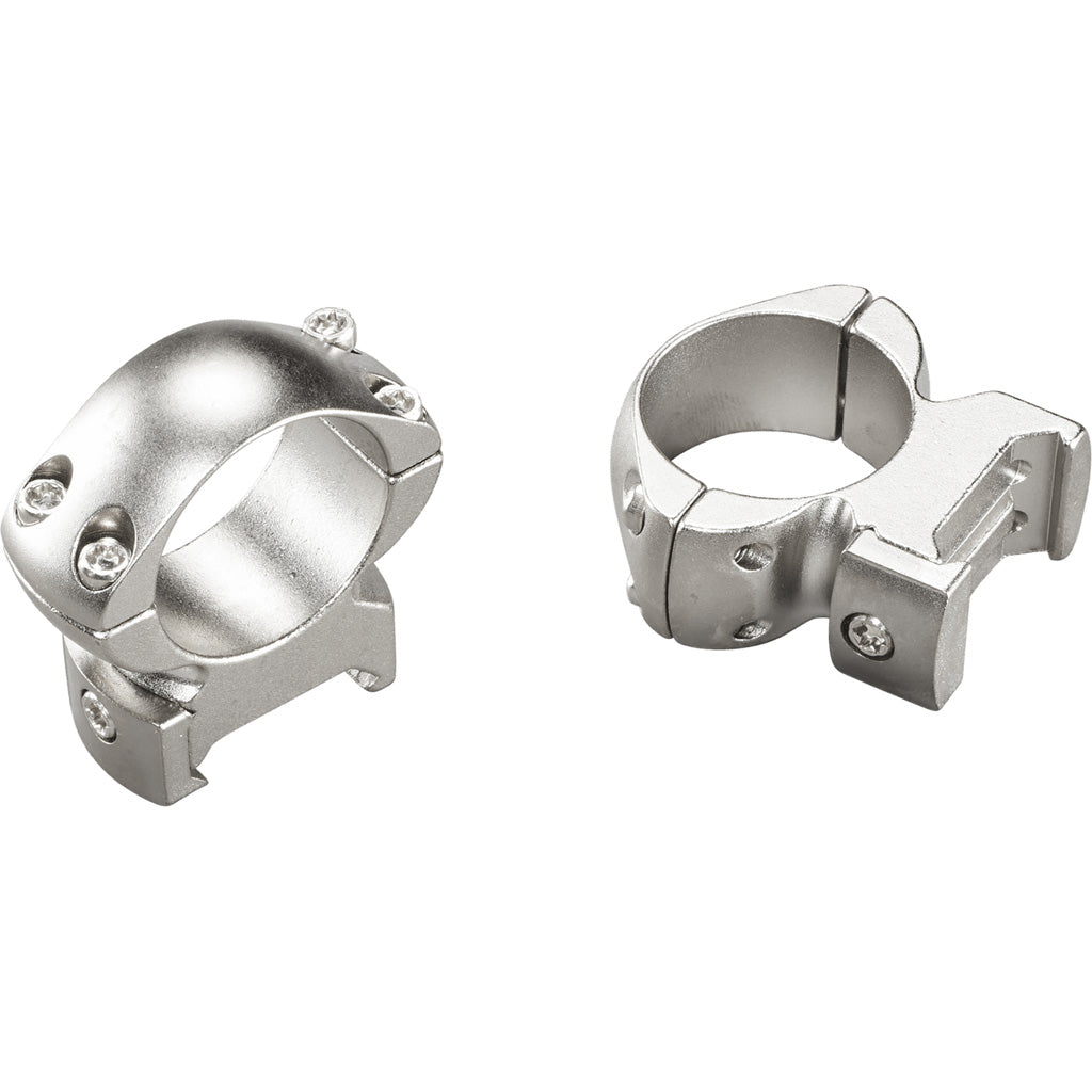 Weaver Grand Slam Steel Rings Silver 1 High Clamshell Pack