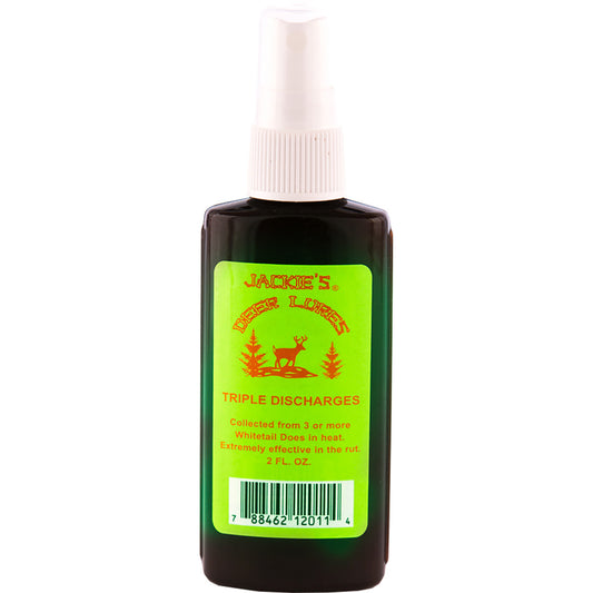 Jackies Deer Lures Jackies Triple Discharges w/Sprayer 2 oz. - Imported Draft - DropShot Archery