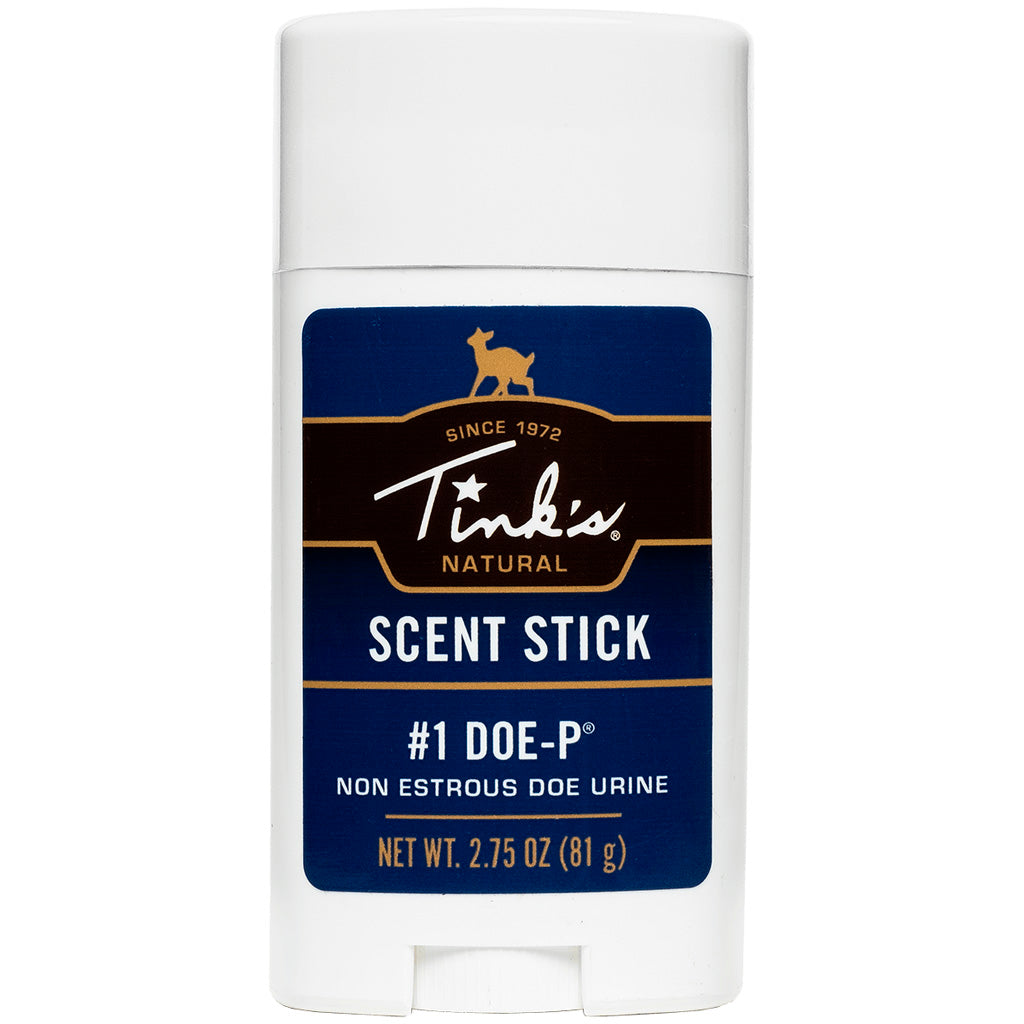 Tinks Tinks Natural Scent Stick #1 Doe P Calming 2.75 oz - Imported Draft - DropShot Archery