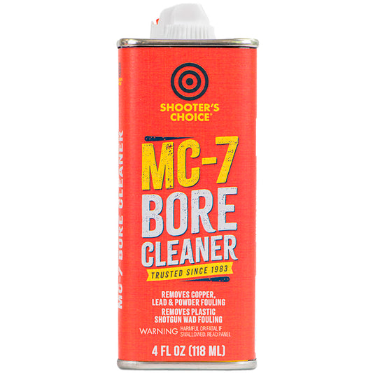 Shooter's Choice Shooters Choice MC-7 Bore Cleaner and Conditioner 4 oz. - Imported Draft - DropShot Archery