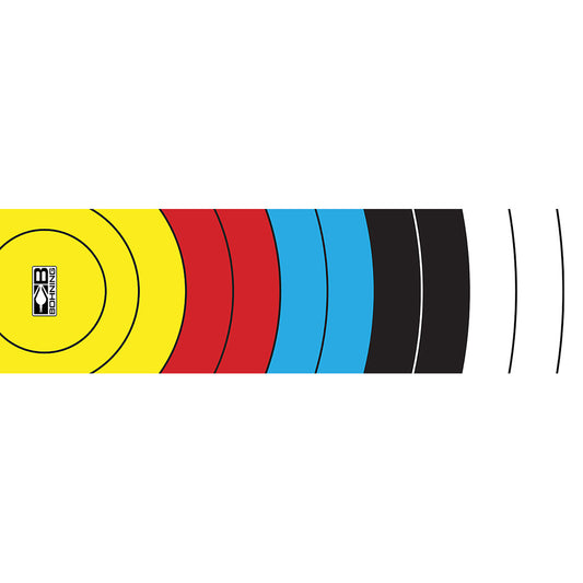 Bohning Arrow Wraps Target Face 4 in. Small 13 pk.