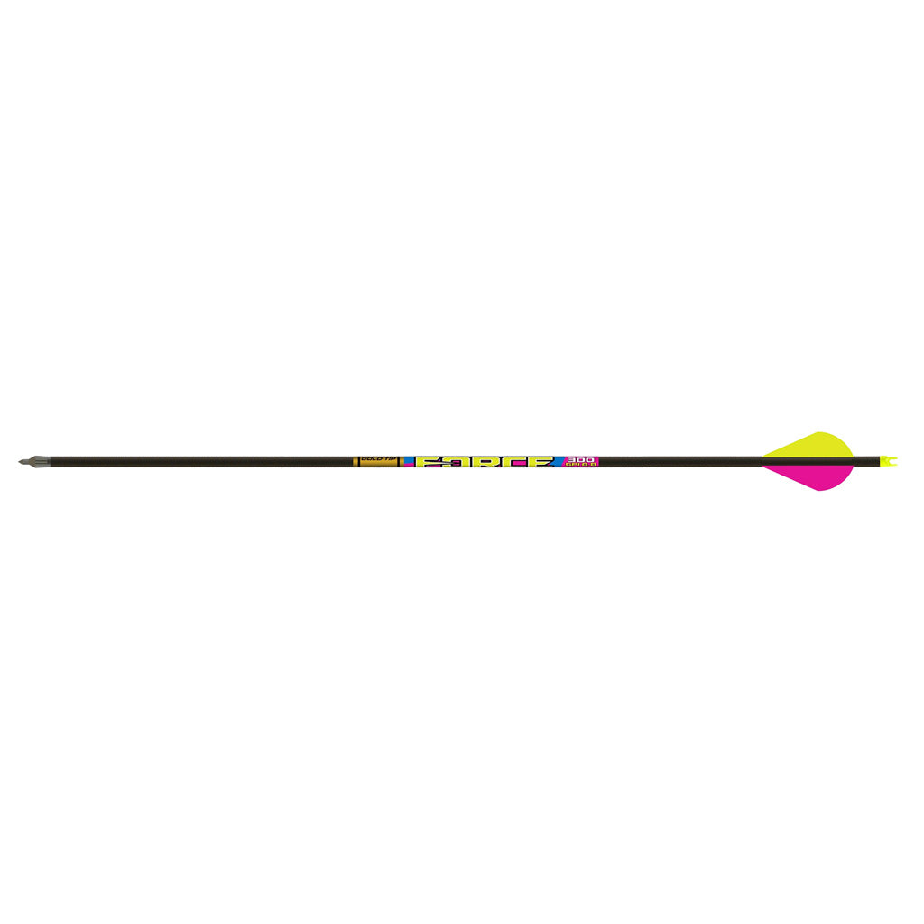 Gold Tip Gold Tip Force FOC Arrows 300 Raptor Vanes 6pk - Imported Draft - DropShot Archery