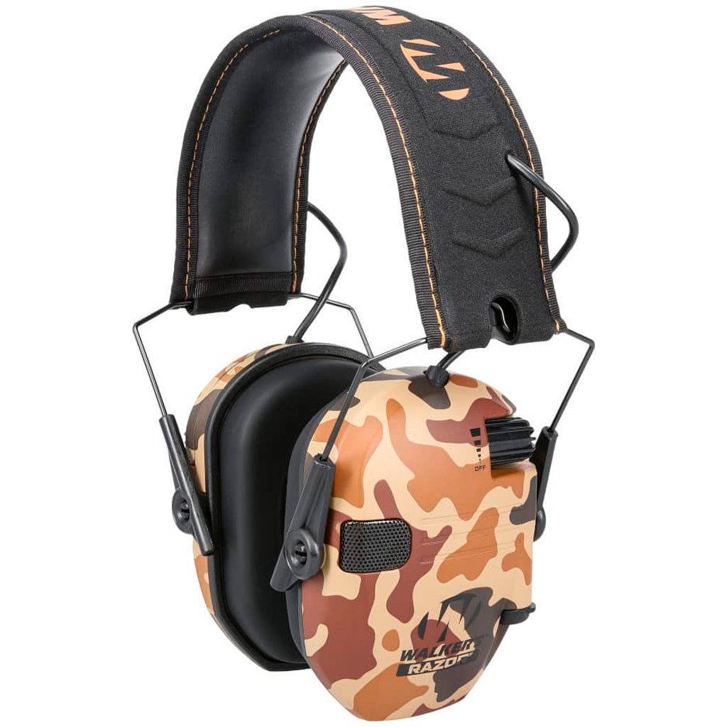 Walkers Walkers Razor Slim Electronic Muff Duck Camo - Imported Draft - DropShot Archery