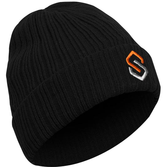 Scent-Lok ScentLok Carbon Alloy Knit Cuff Beanie Black OSFM - Imported Draft - DropShot Archery