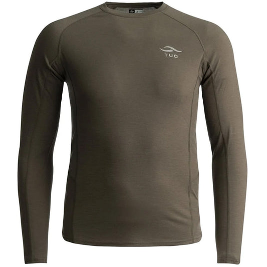 TUO TUO Kinetic Merino 150 LS Crew Shirt Deadfall 3X-Large - Imported Draft - DropShot Archery