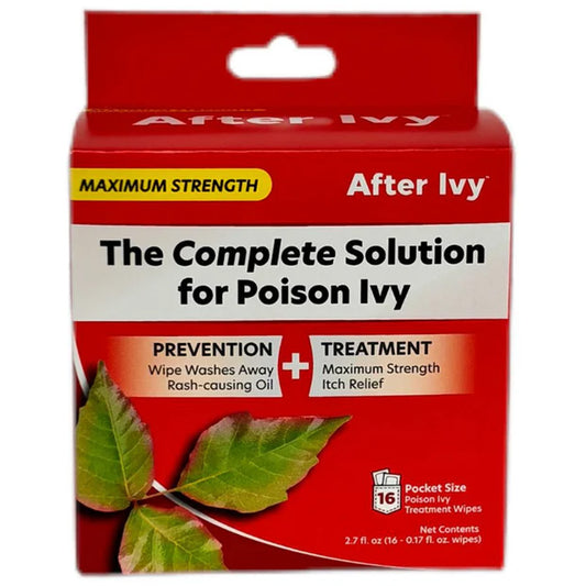 Adventure Medical Adventure After Ivy Itch Wipes 16ct Wipes - Imported Draft - DropShot Archery